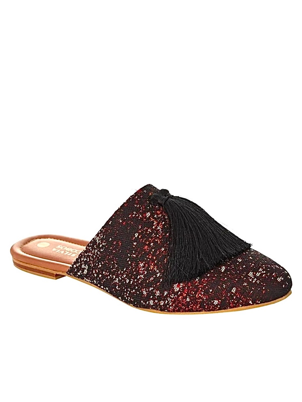 NWOT Silvia Cobos Mules with Tassels